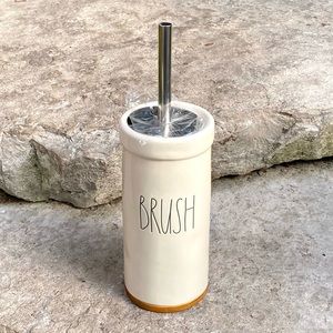 Rae Dunn BRUSH Toilet Brush Bathroom Accessory